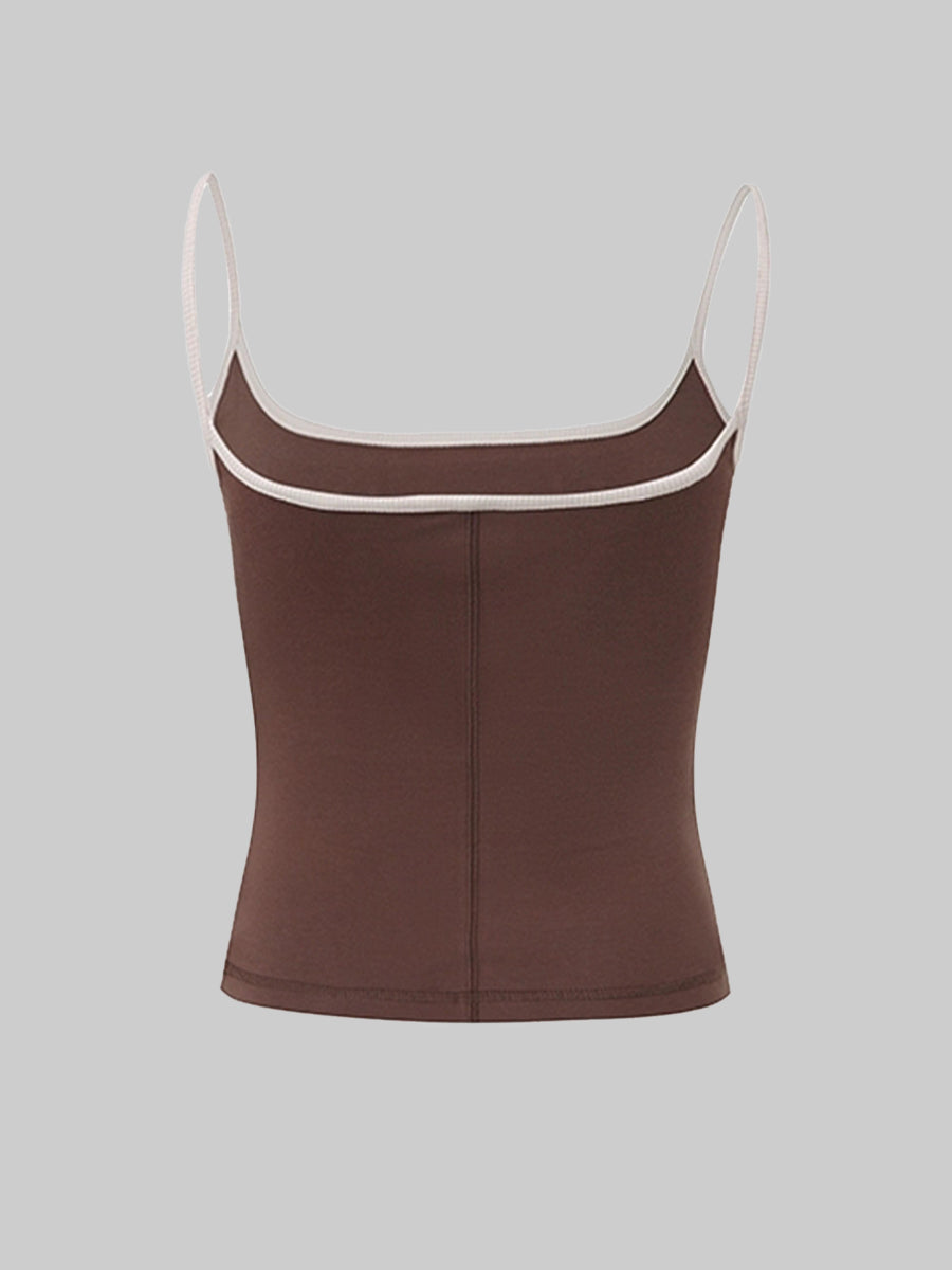 CALIFORNIA Solid Color Cami Top