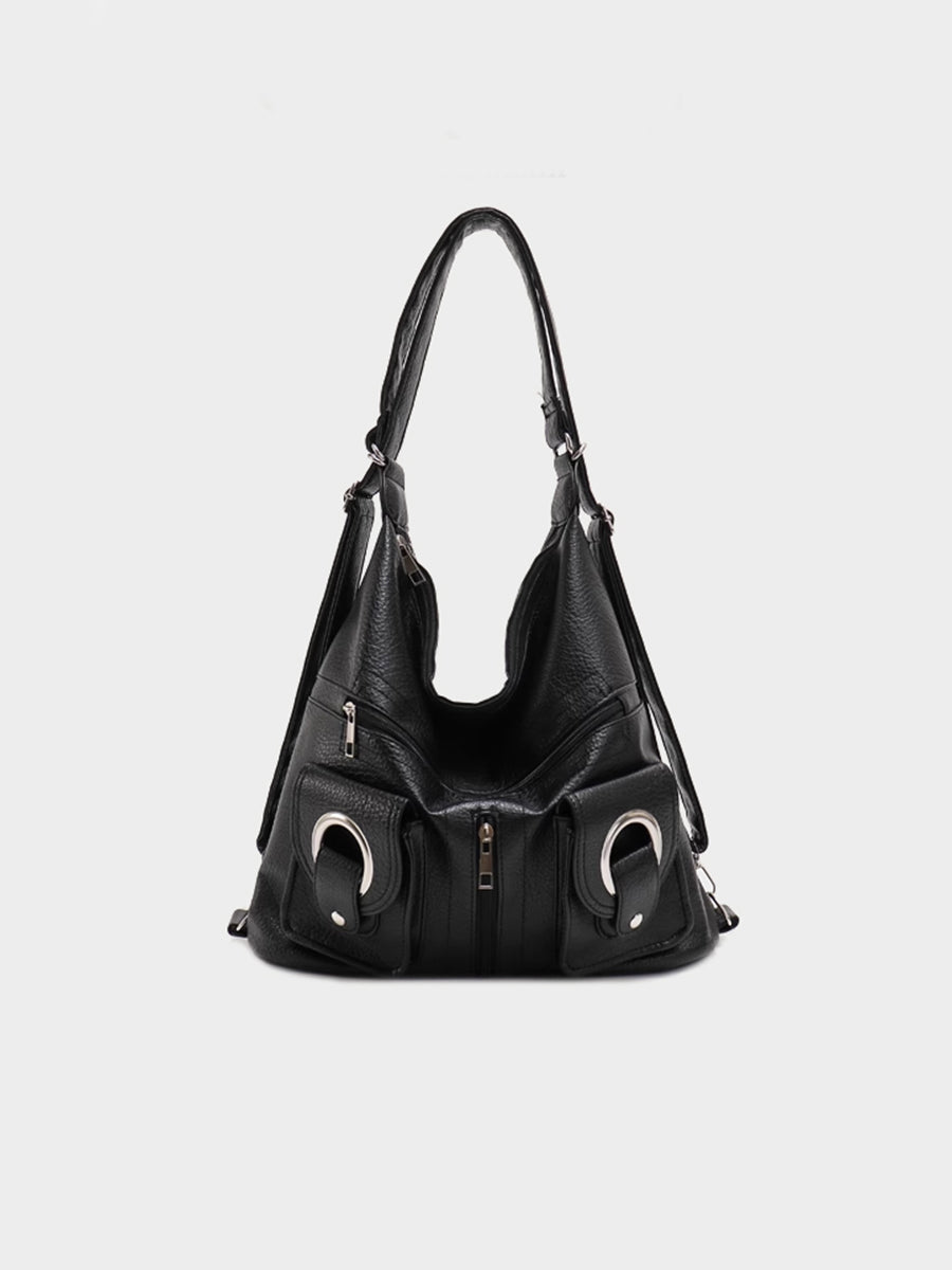 Triangle Leather Bag