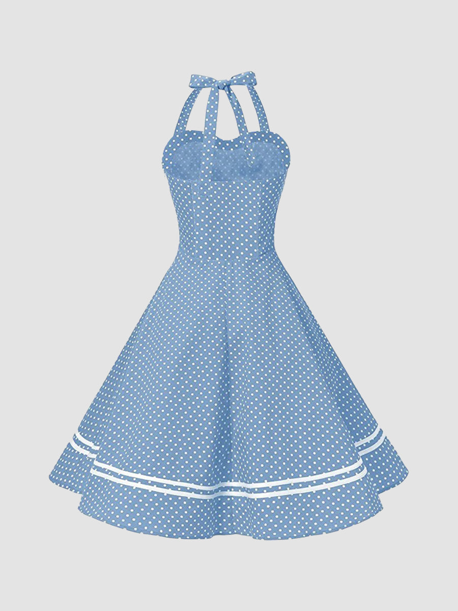 Princess Polka Dot Colorful Dress