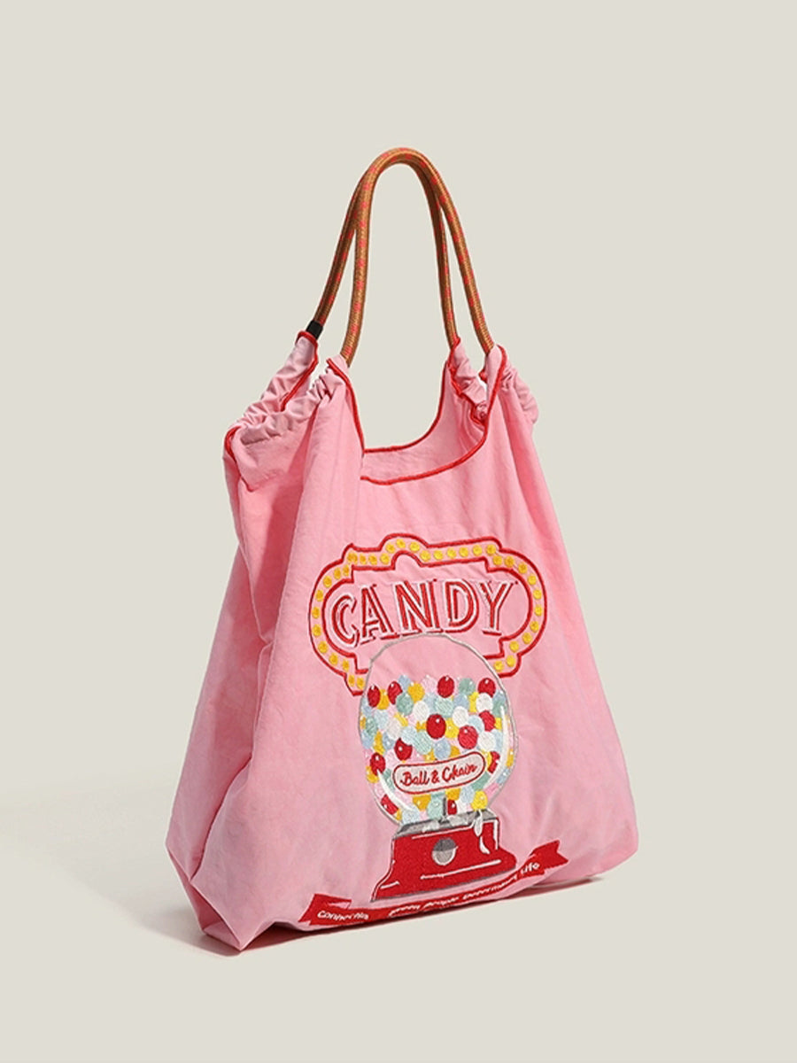 Large and Small Shopping Bag Canvas Bag