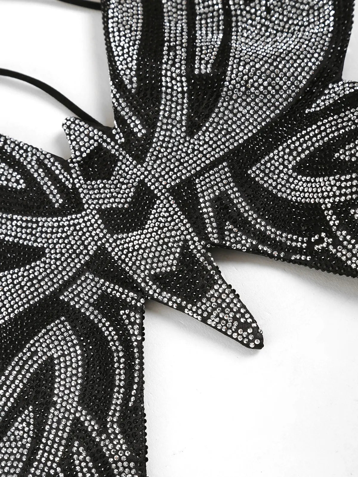Y2K Rhinestone Butterfly Shaped Halter Top
