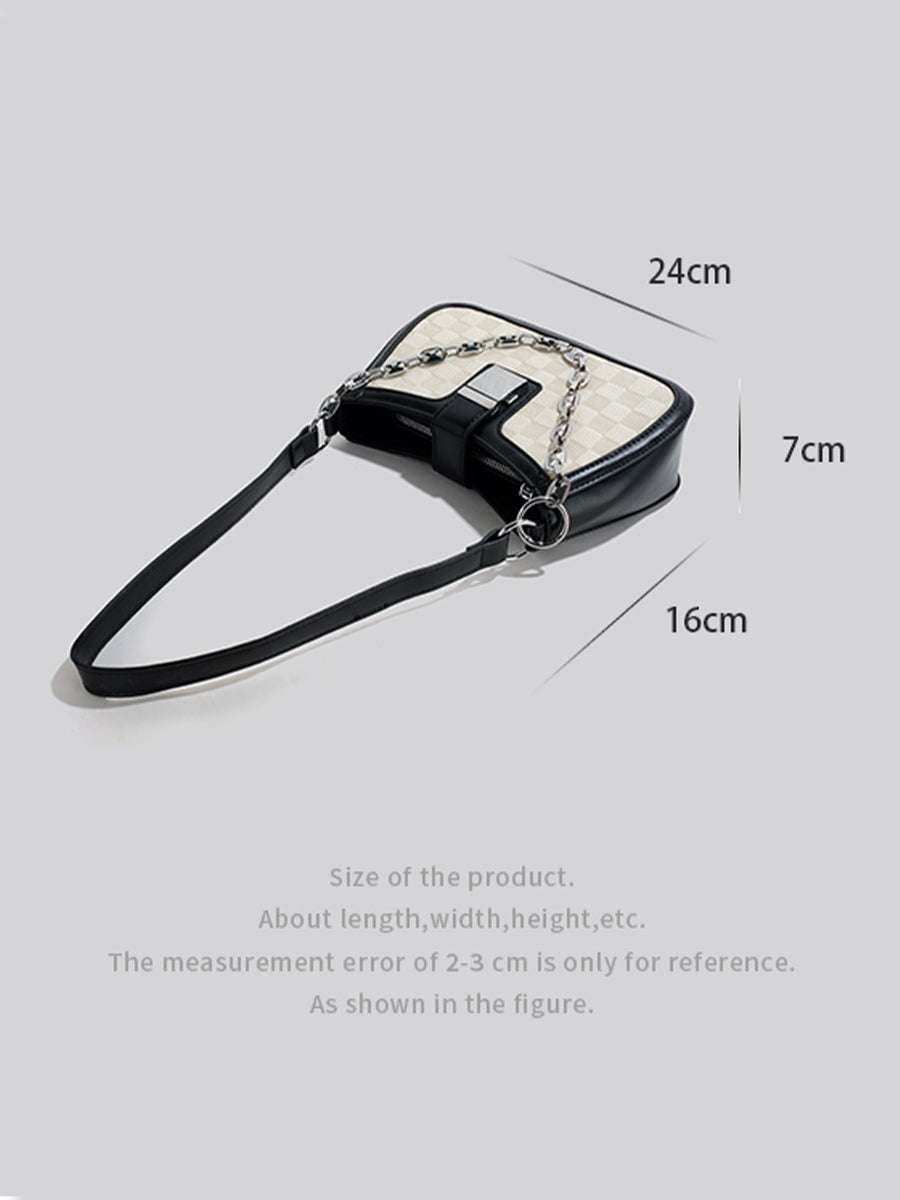 PU Leather Chain Bag