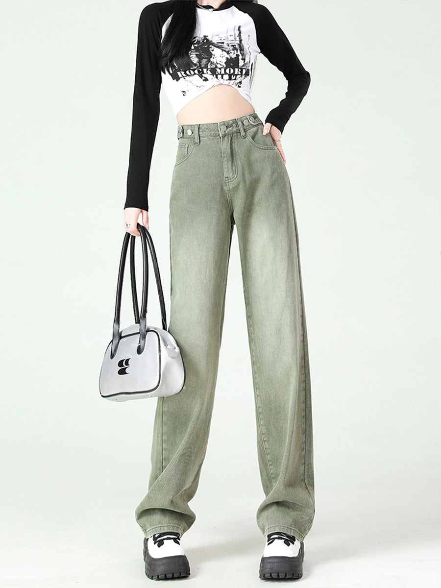 Loose Cool Lyocell Denim Jeans