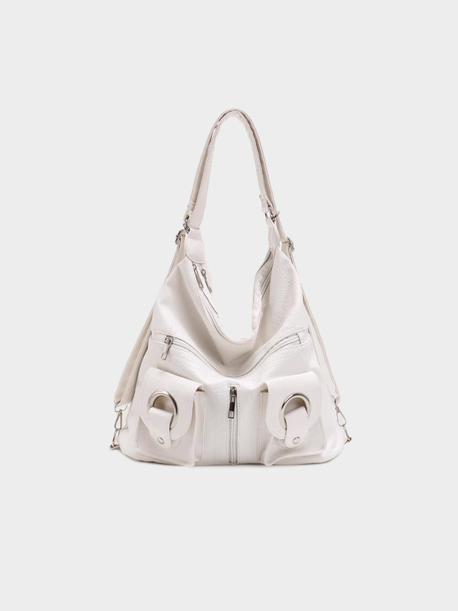 Triangle Leather Bag