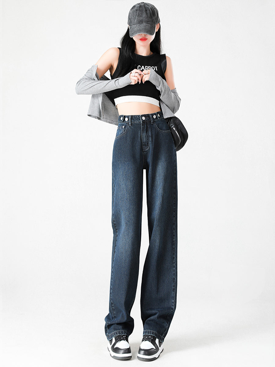 Loose Cool Lyocell Denim Jeans