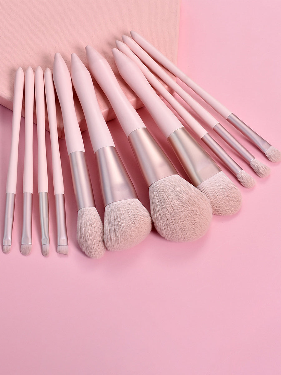 11 PCS Professional Antimicrobial Brush Set