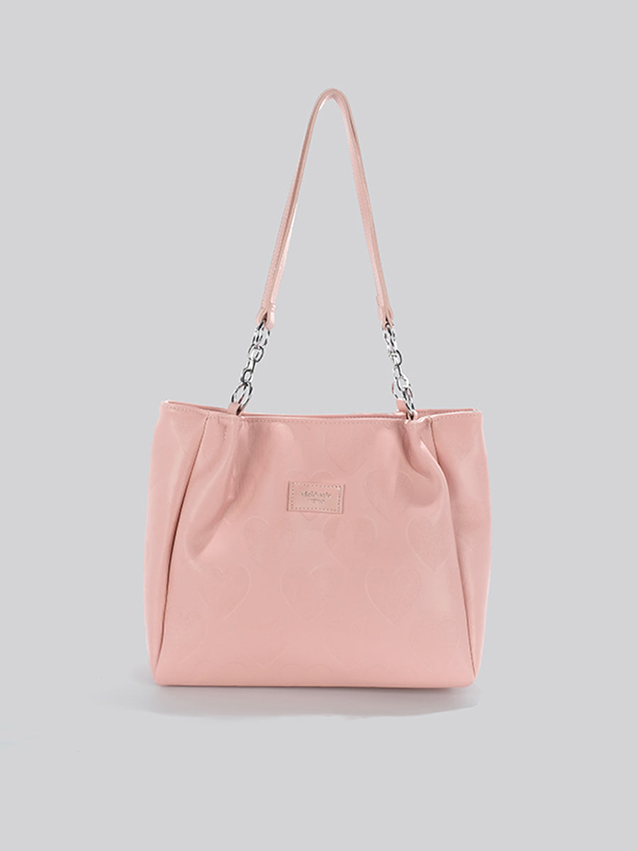 PU Leather Large Capacity Tot Bag