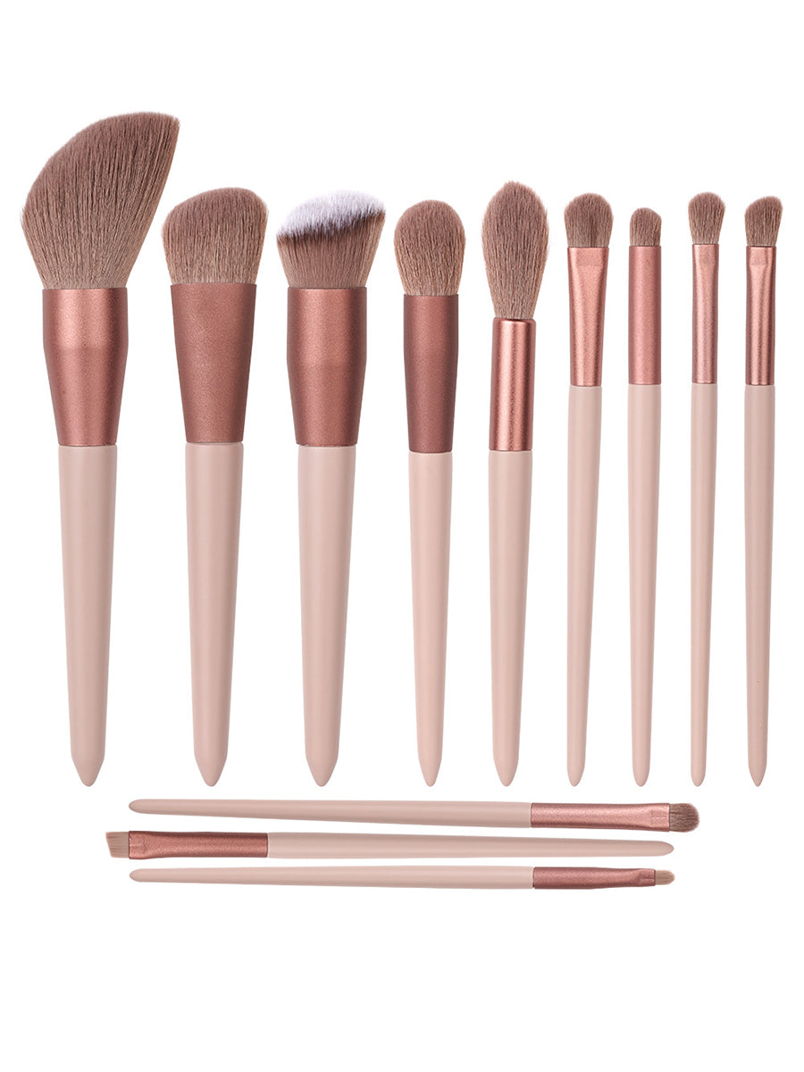 12 PCS Professional Antimicrobial Brush Set
