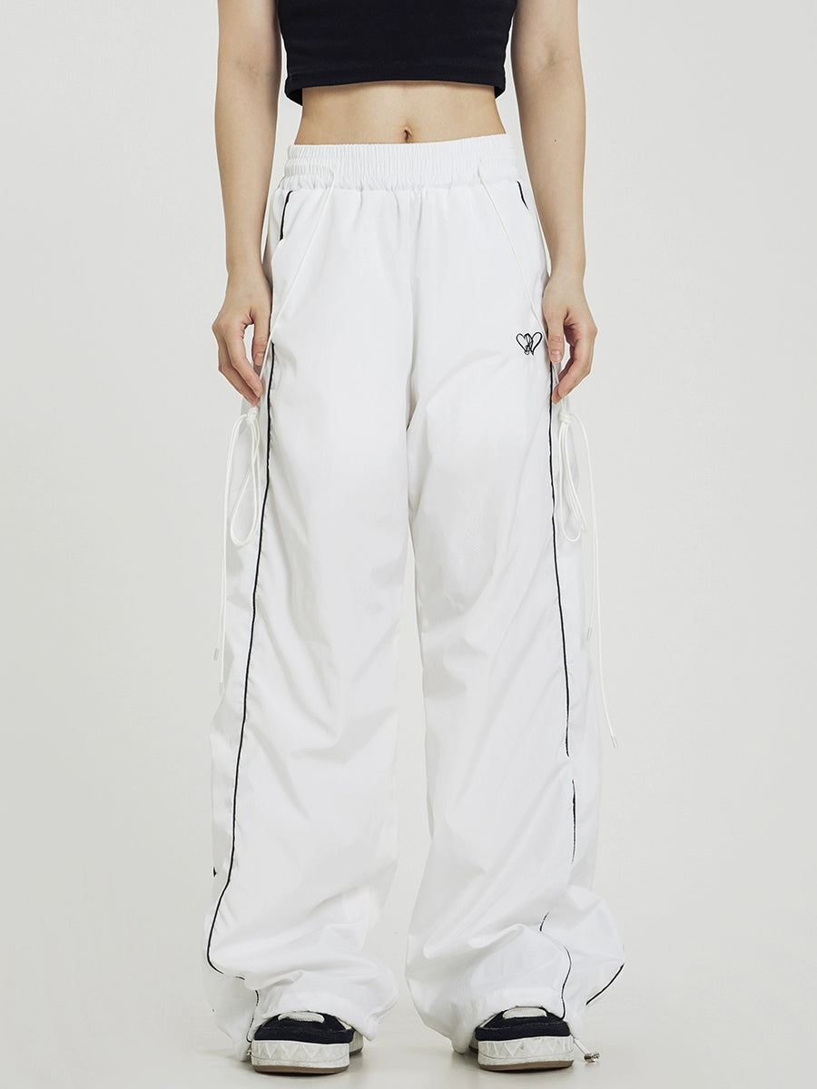 Solid Color Loose Fit Quick Dry Sweatpants