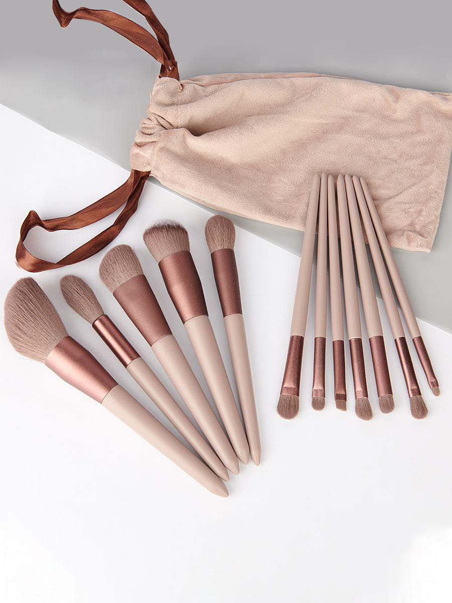 12 PCS Professional Antimicrobial Brush Set