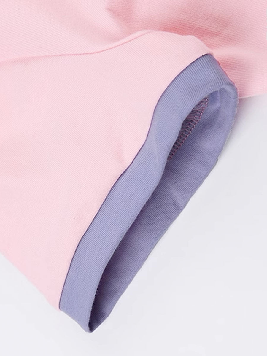 Lace-up Prints Crop Top