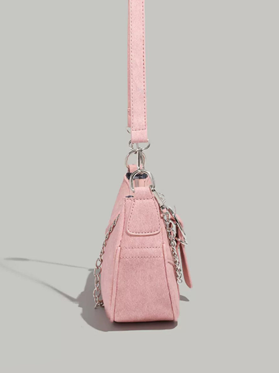 Barbie Pink Butterfly Chain Bag
