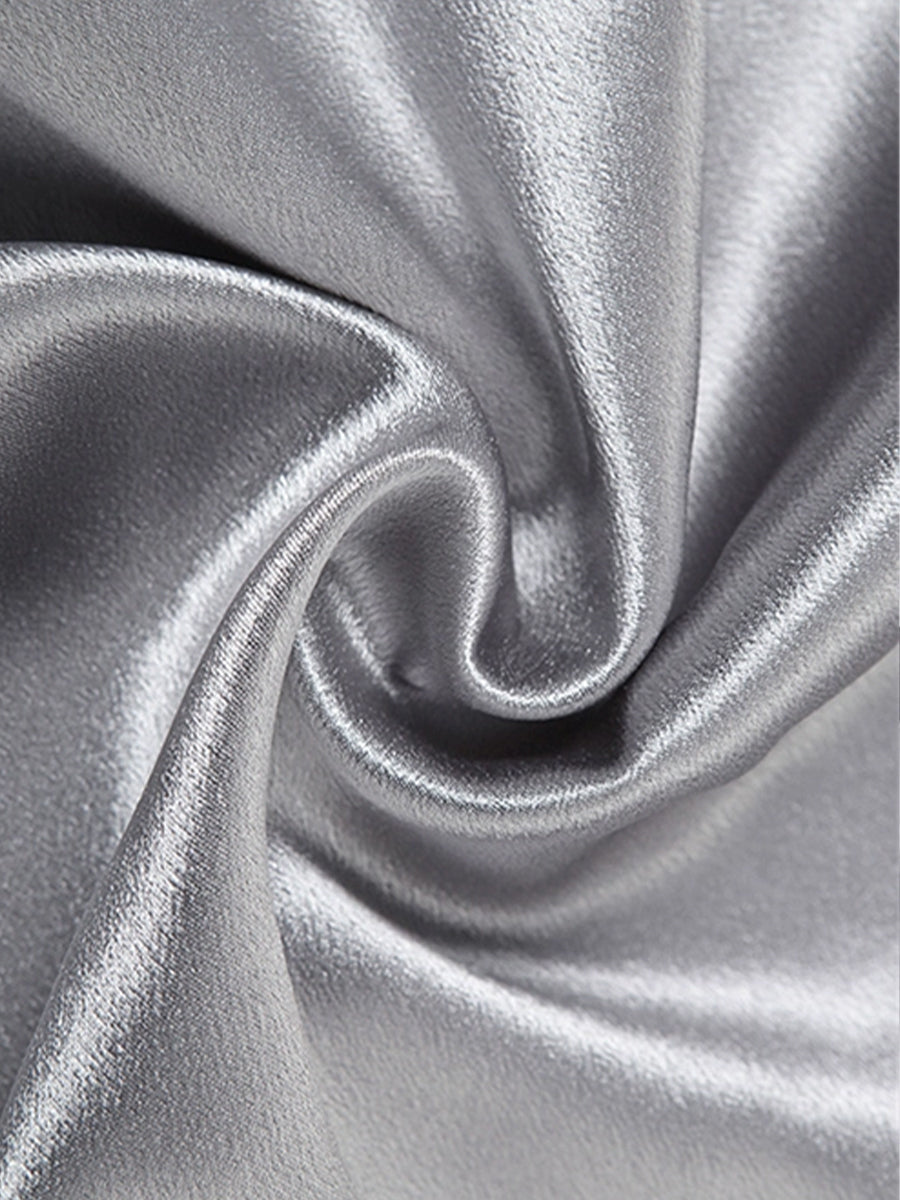 Double Layered Hem Halter Dress