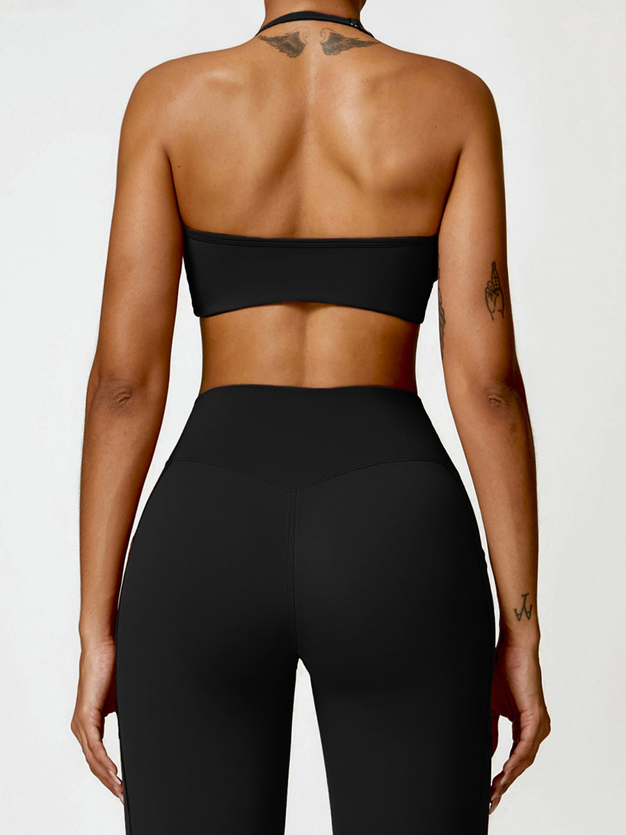 2pcs Sports Bras Skin-Friendly Sports Set Workout Set Fitness Yoga Suit