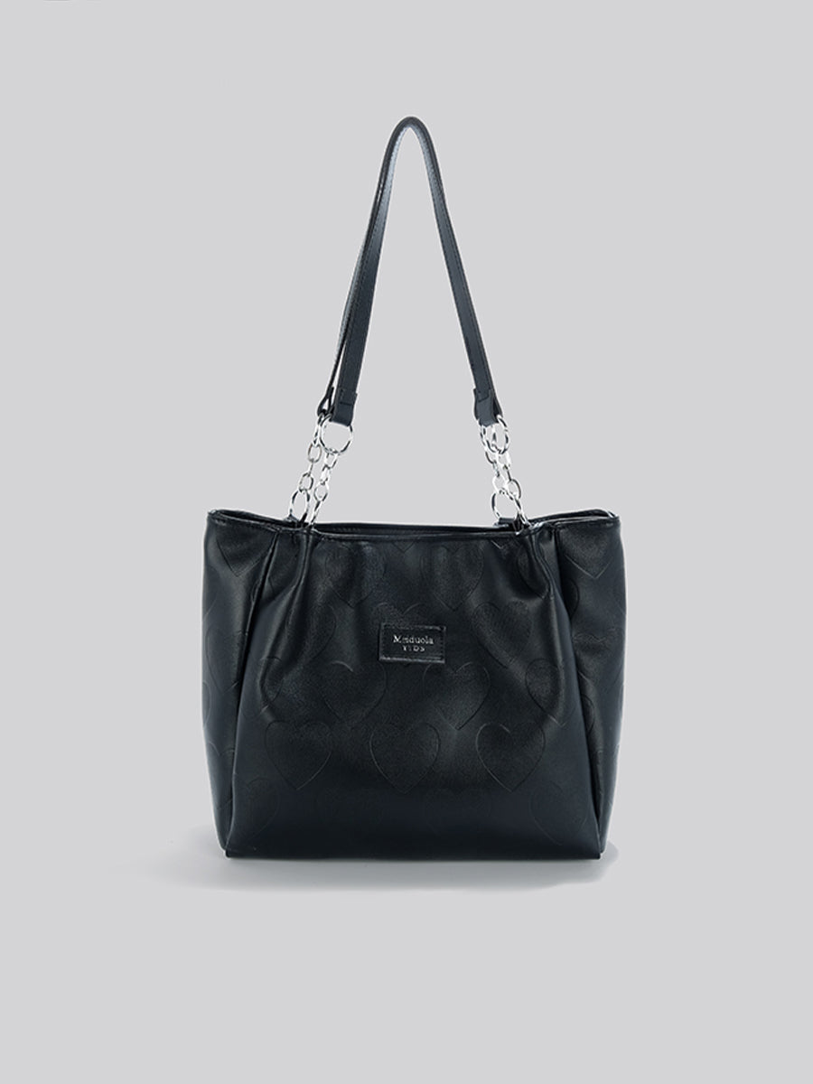 PU Leather Large Capacity Tot Bag