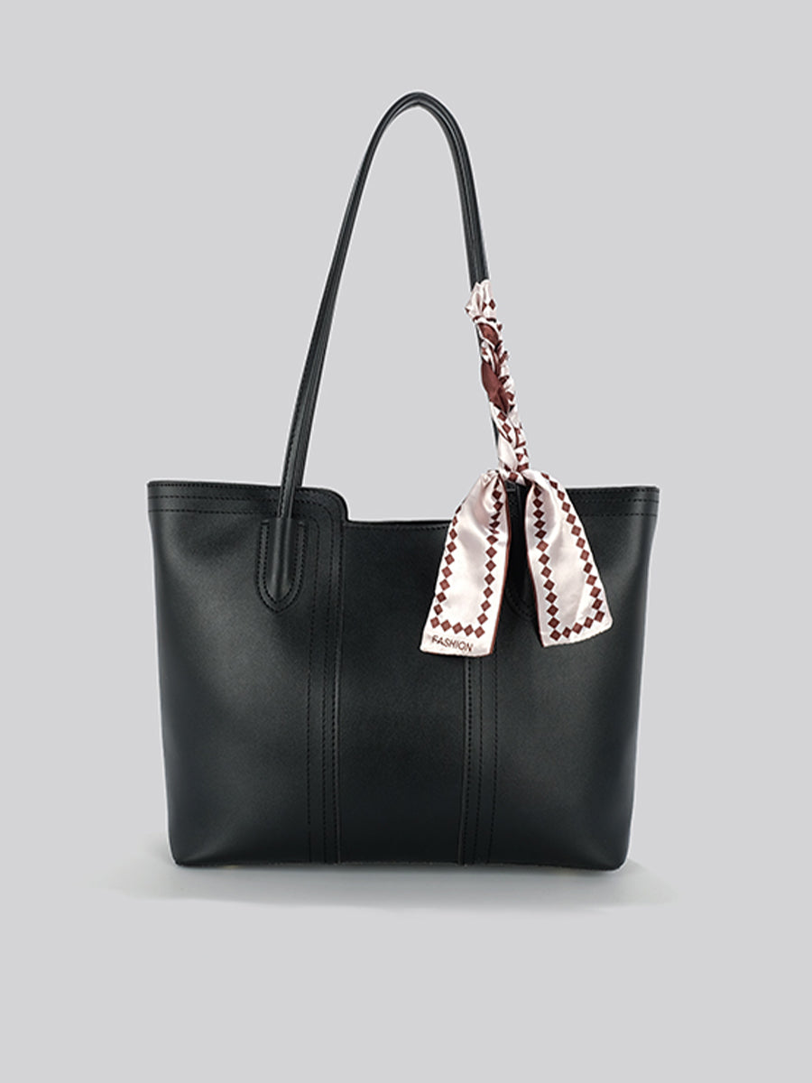 Solid Color Tote Bag