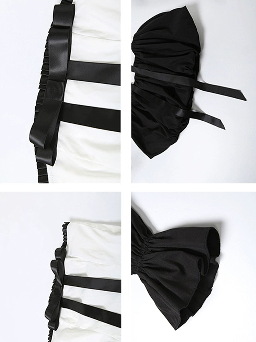 Sexy Lace Slim Long Sleeve Top + Neckband
