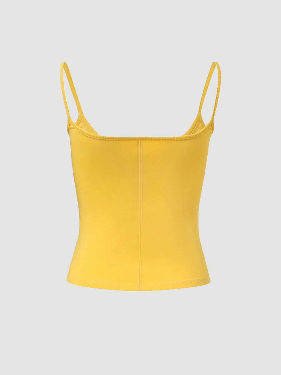 CALIFORNIA Solid Color Cami Top