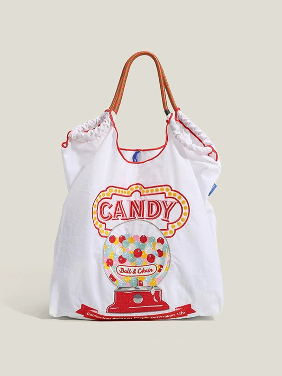 Large and Small Shopping Bag Canvas Bag