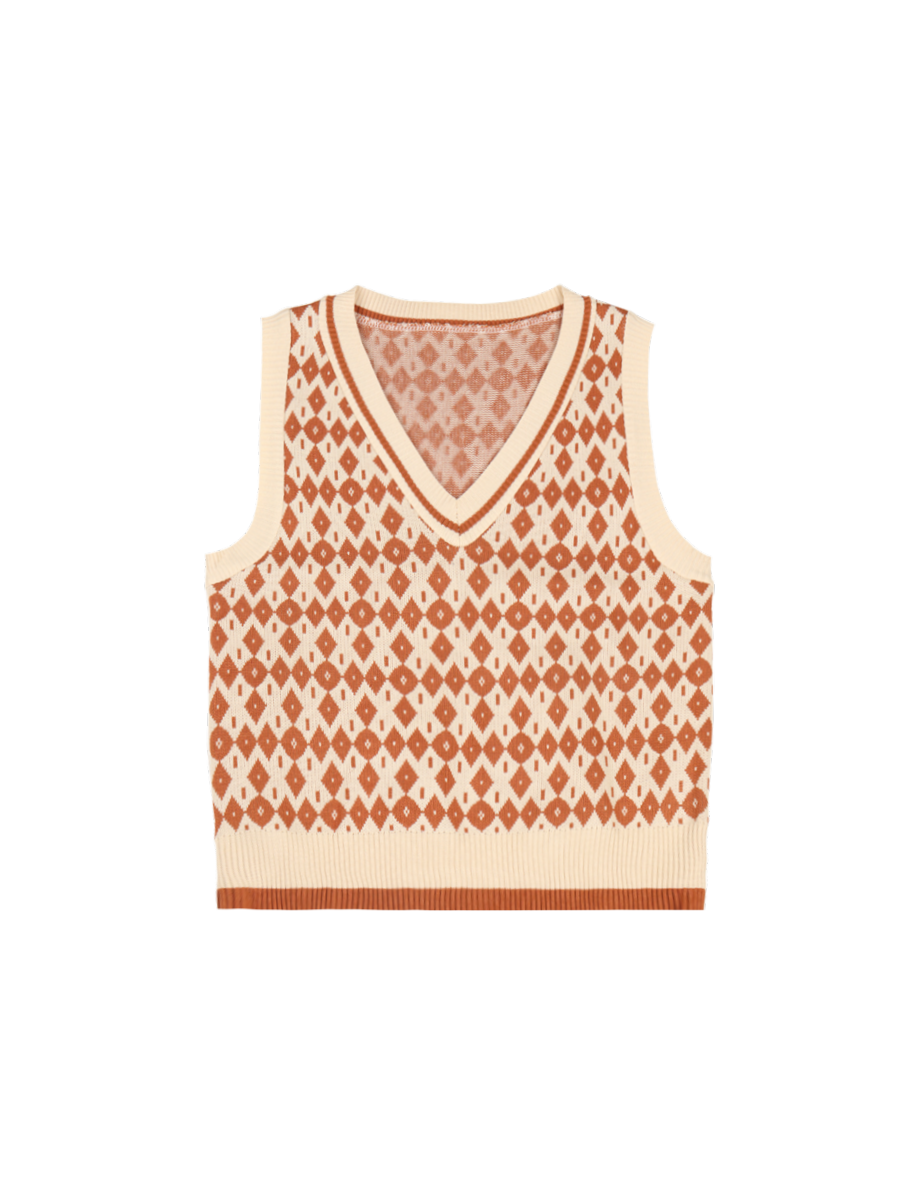 Loose Sleeveless Sweater