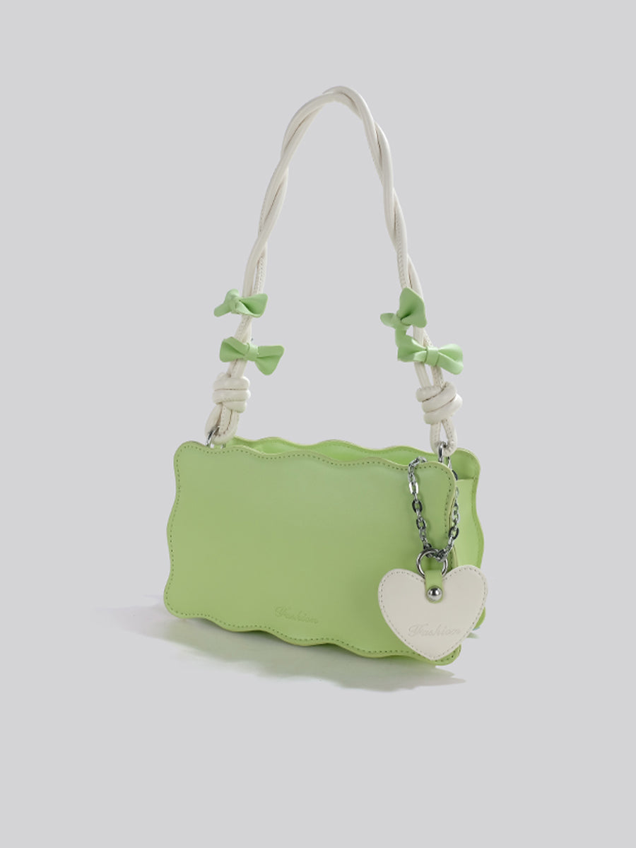 Wave Love Charm Shoulder Bag