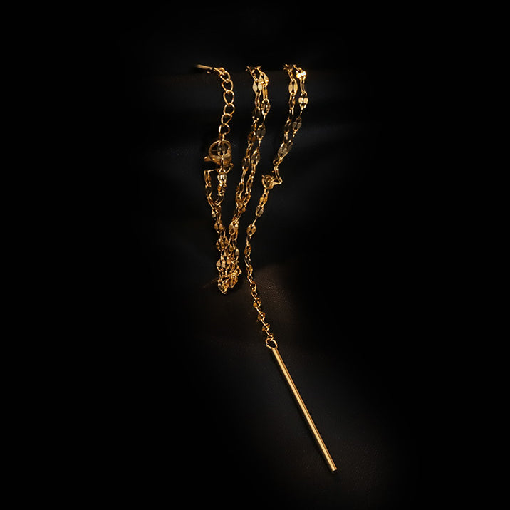 Golden Tassel Necklace