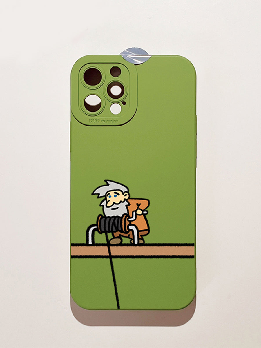 Green Male Case for iPhone