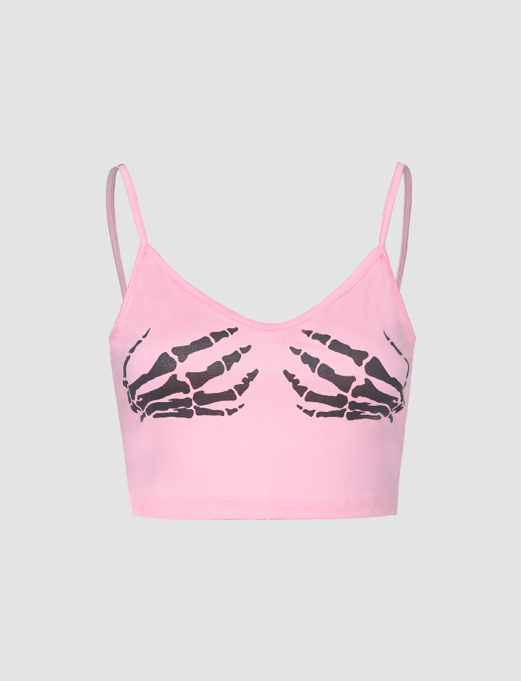 Devil Claw Print Cami Top