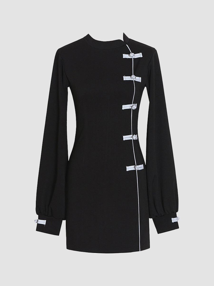 Vintage Long Sleeve Dress