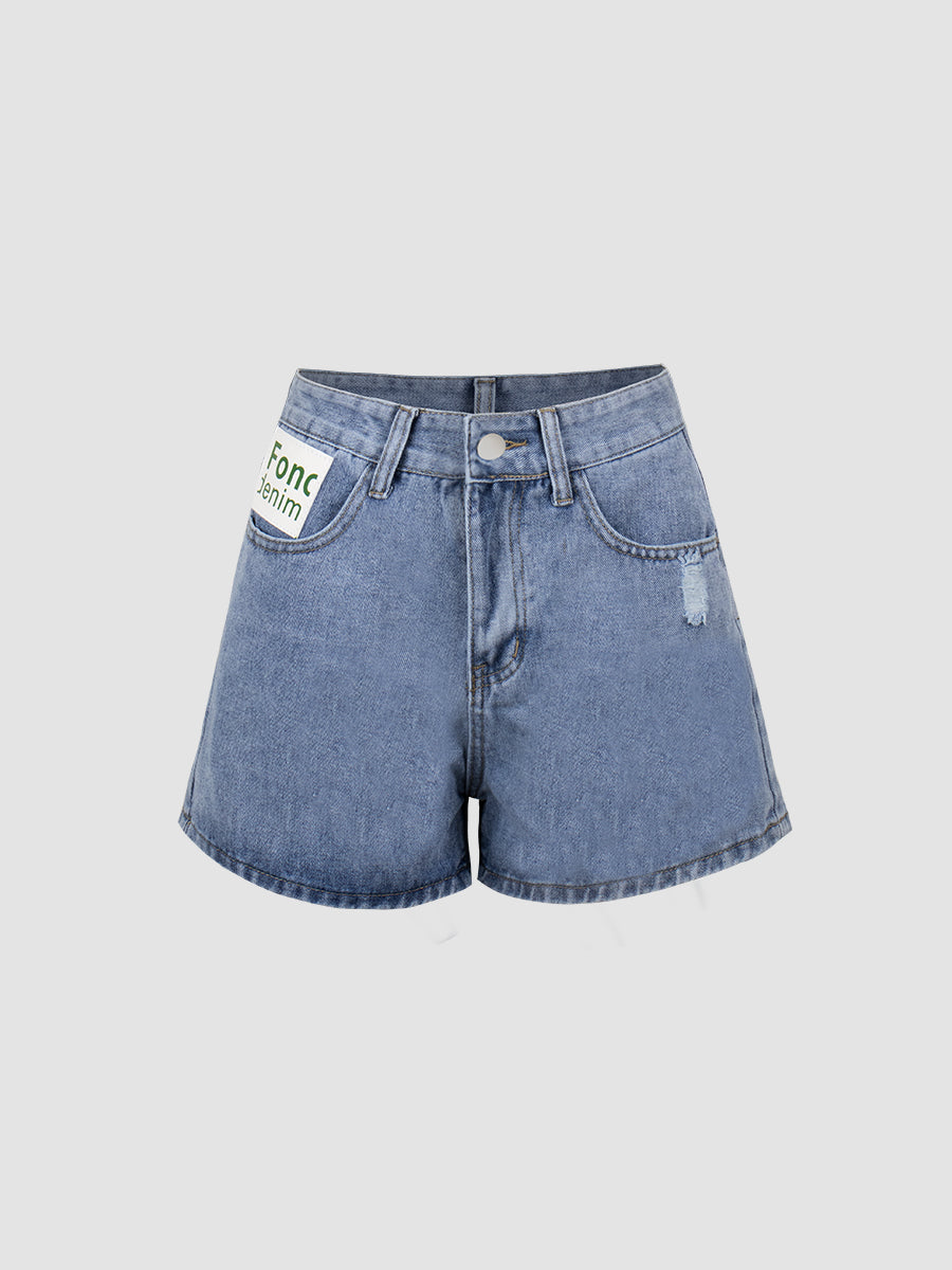 Casual Denim Shorts