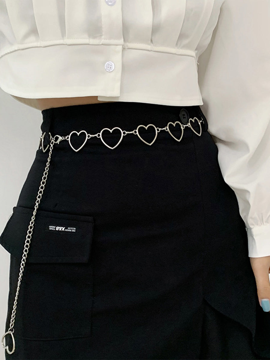 Adjustable Heart Shaped Waist Chain