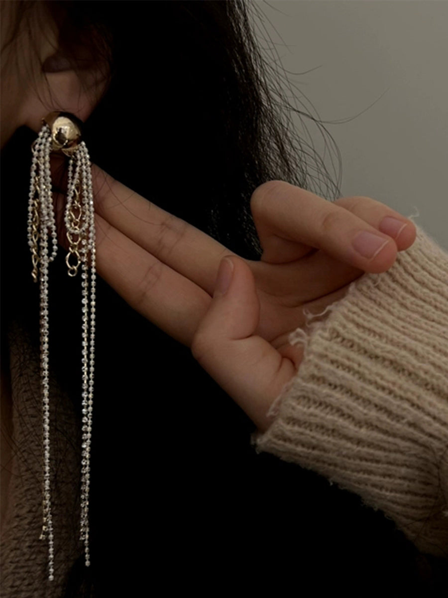 Irregular Tassel Earrings