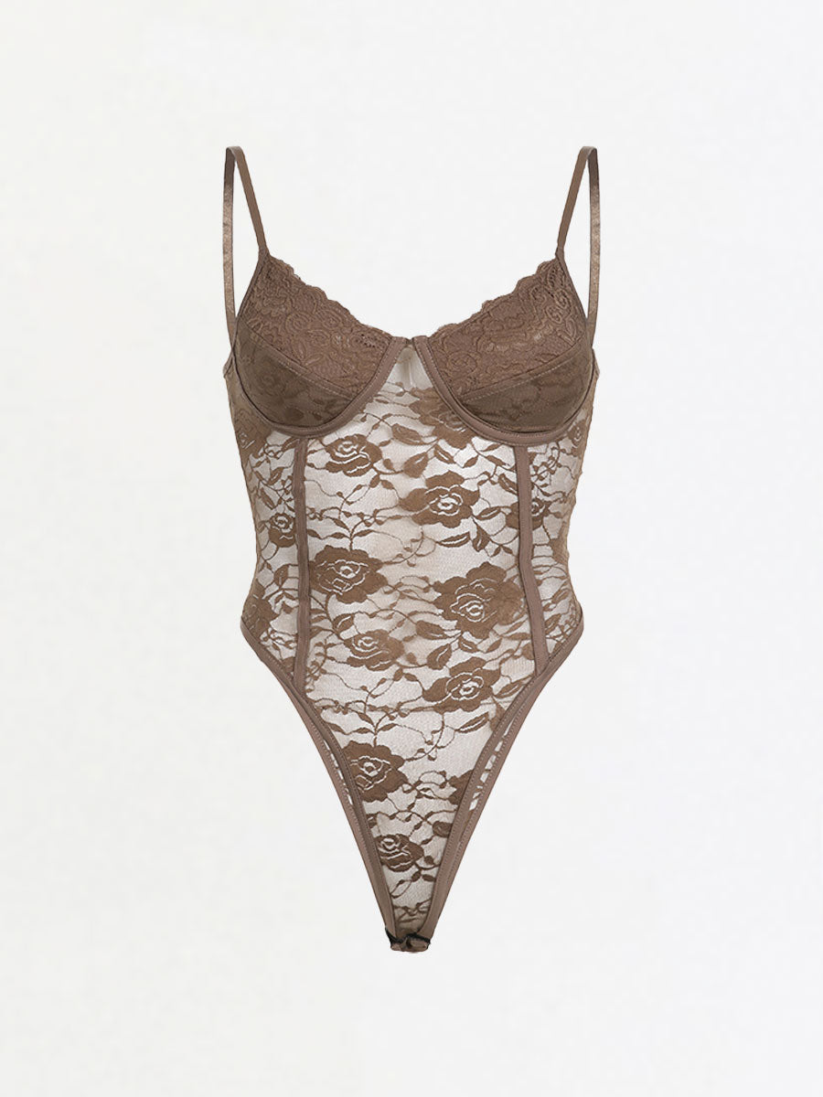 Vintage Lace Onesie Top