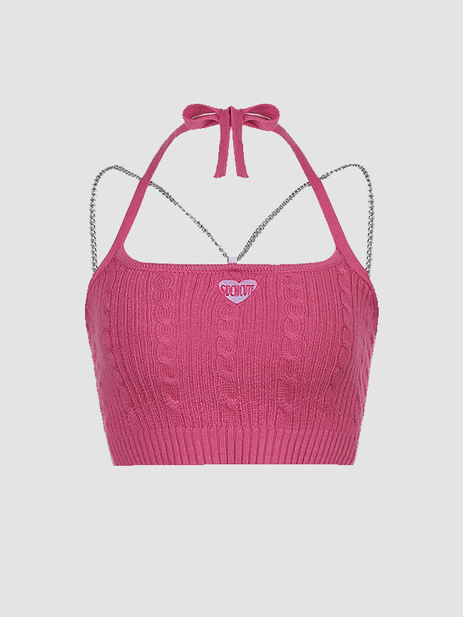 Sexy Hanging Halter Top