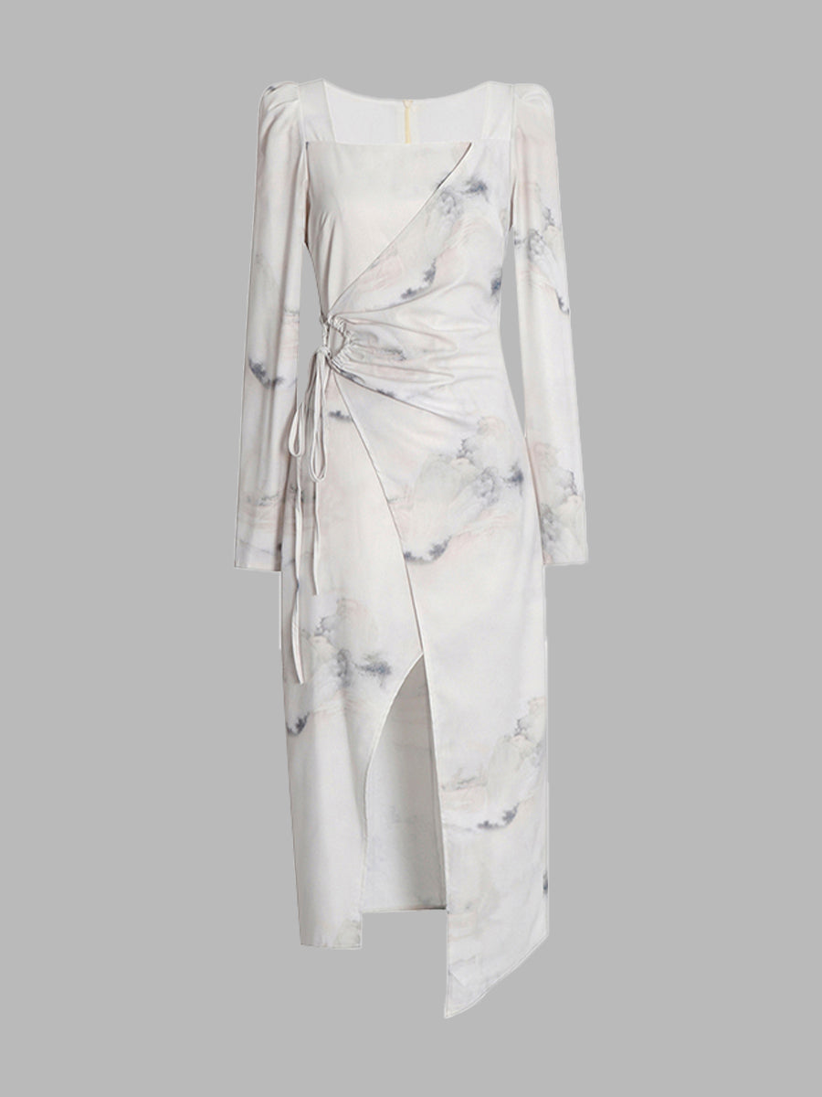 Floral Split Dress