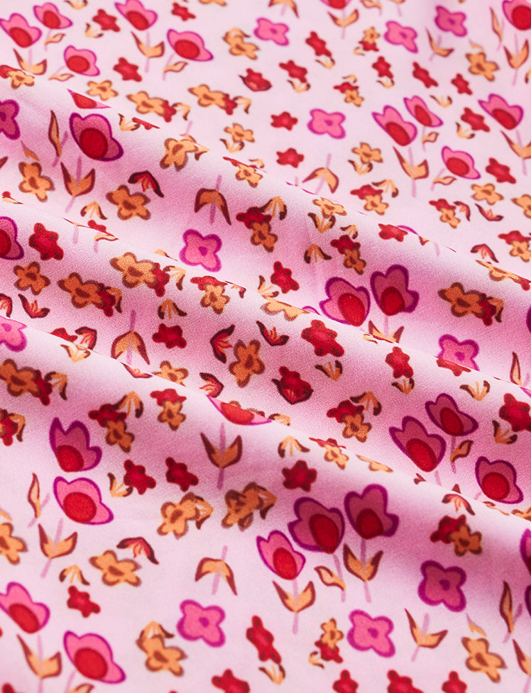 Floral V-neck Cami Dress
