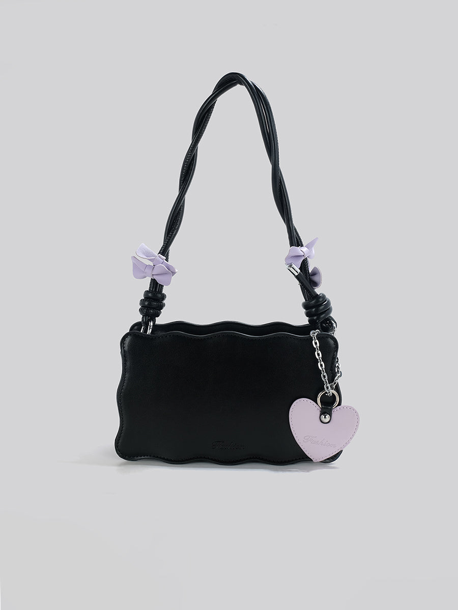 Wave Love Charm Shoulder Bag