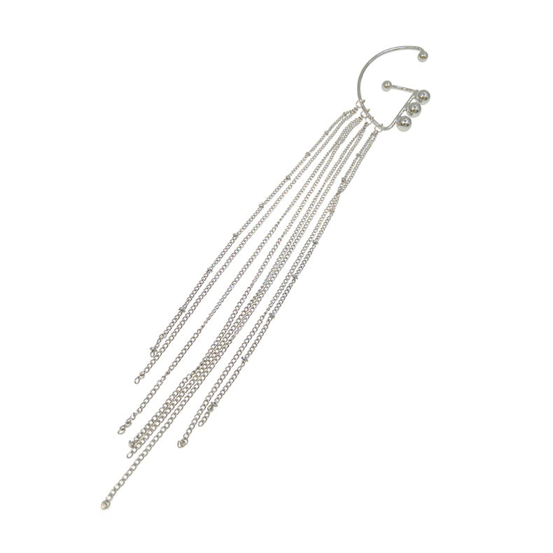 Single Metal Chain Tassel Ear Hook