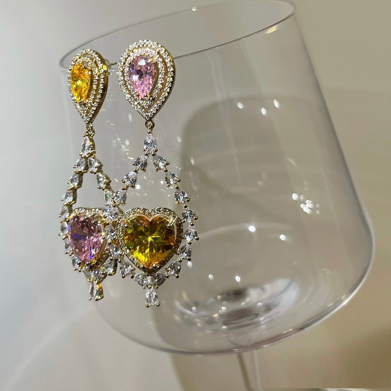 Colorful Crystal Earrings