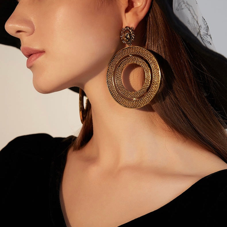 Vintage Court Earrings