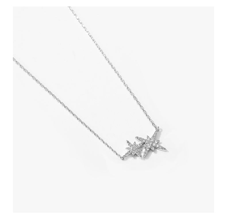 Eight Pointed Star Necklace