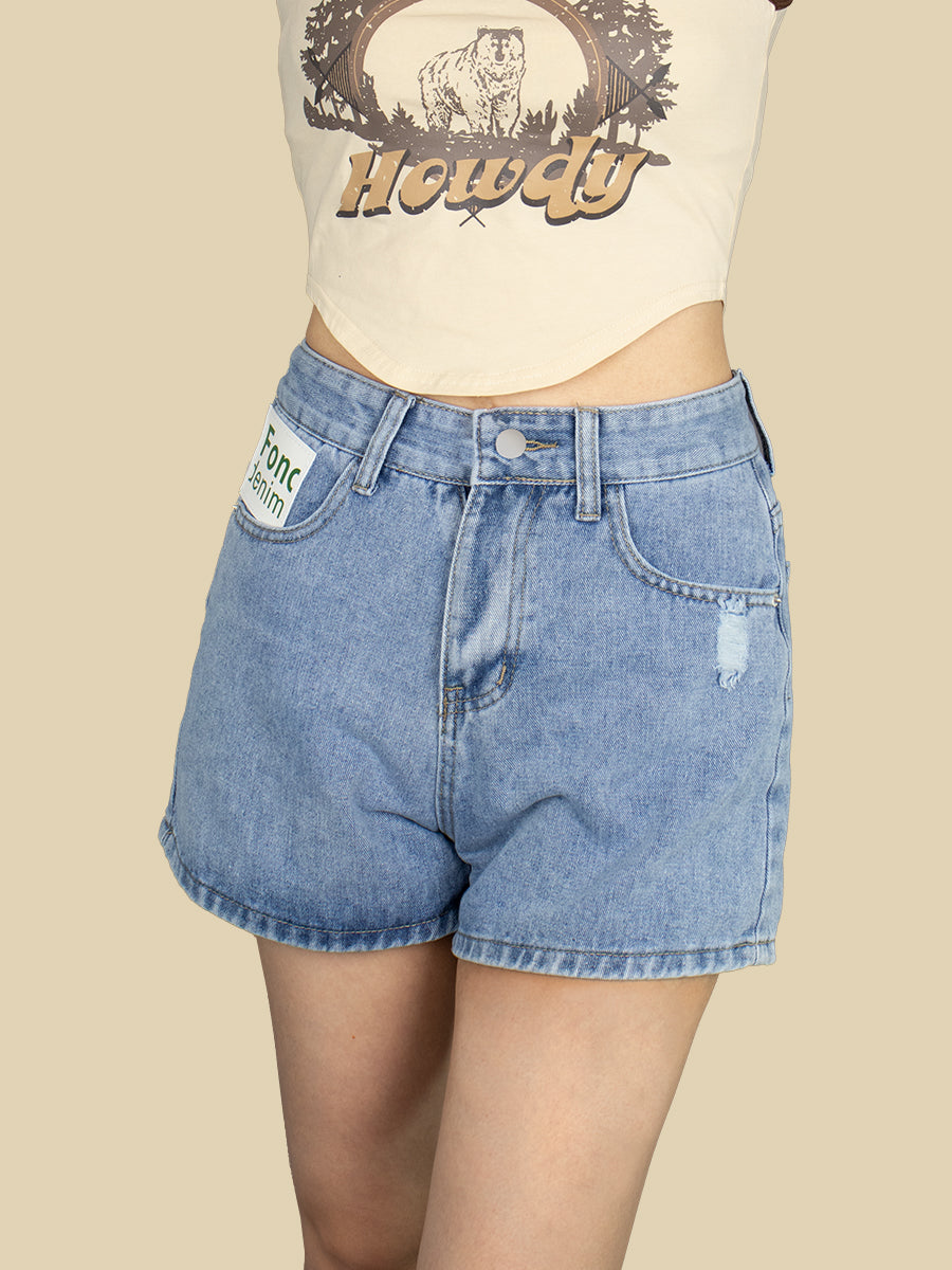 Casual Denim Shorts