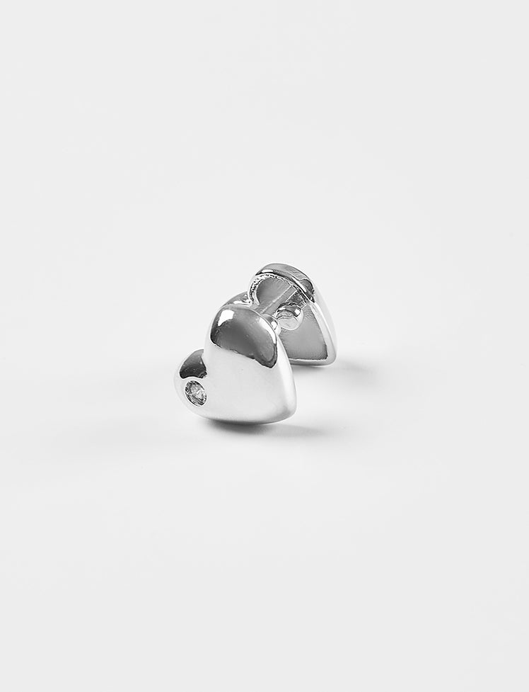 Heart Clip Earring