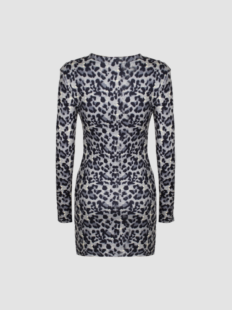 Tight Leopard dress