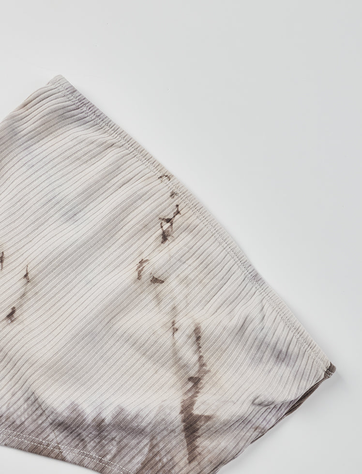 Tie-dye Irregular Top Set