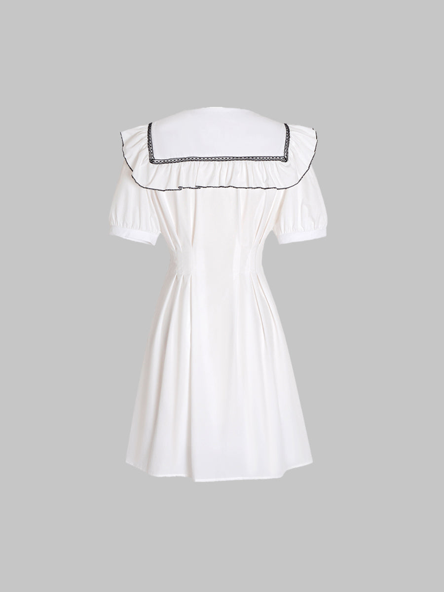 Sweetie Ruffle Button Dress