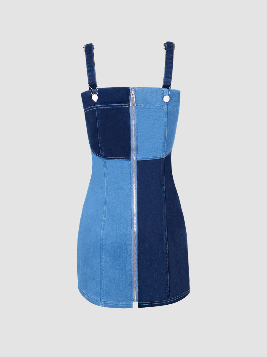 Denim Camisole Dress