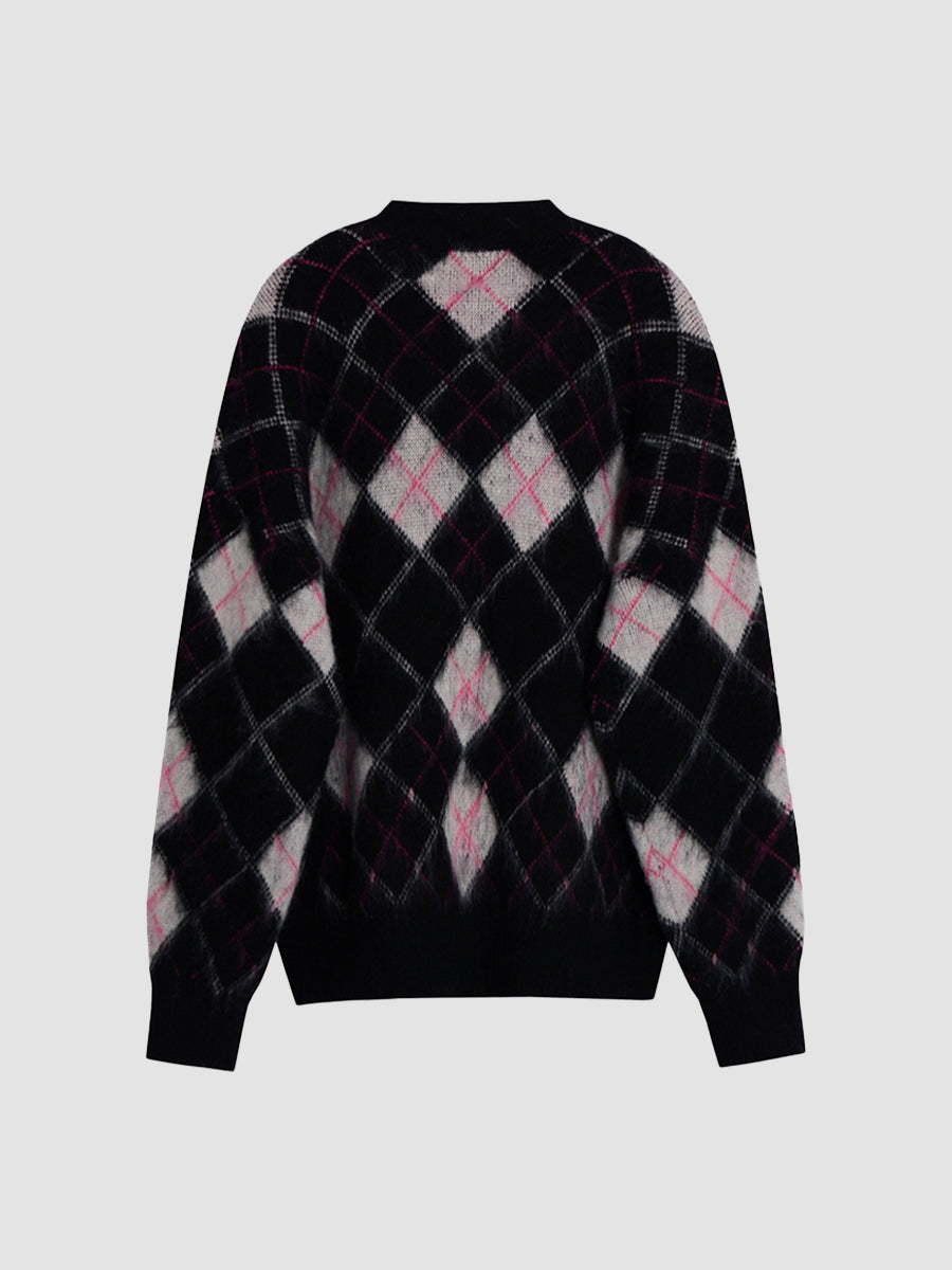 Oversized Knitted Sweater Cardigan