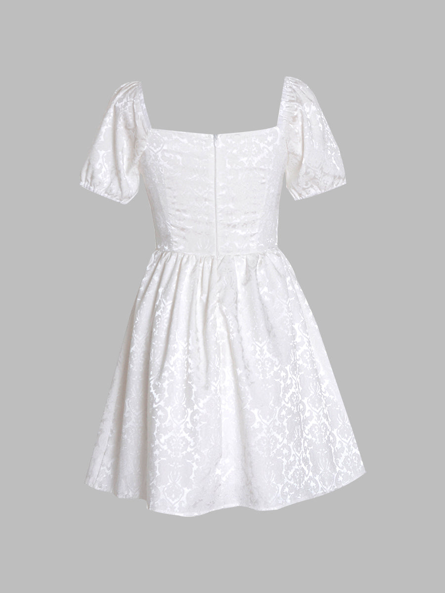 White Summer Corset Dress