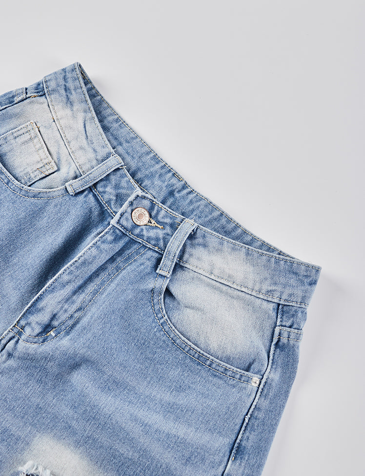 Pocket Mini Cut-off Shorts